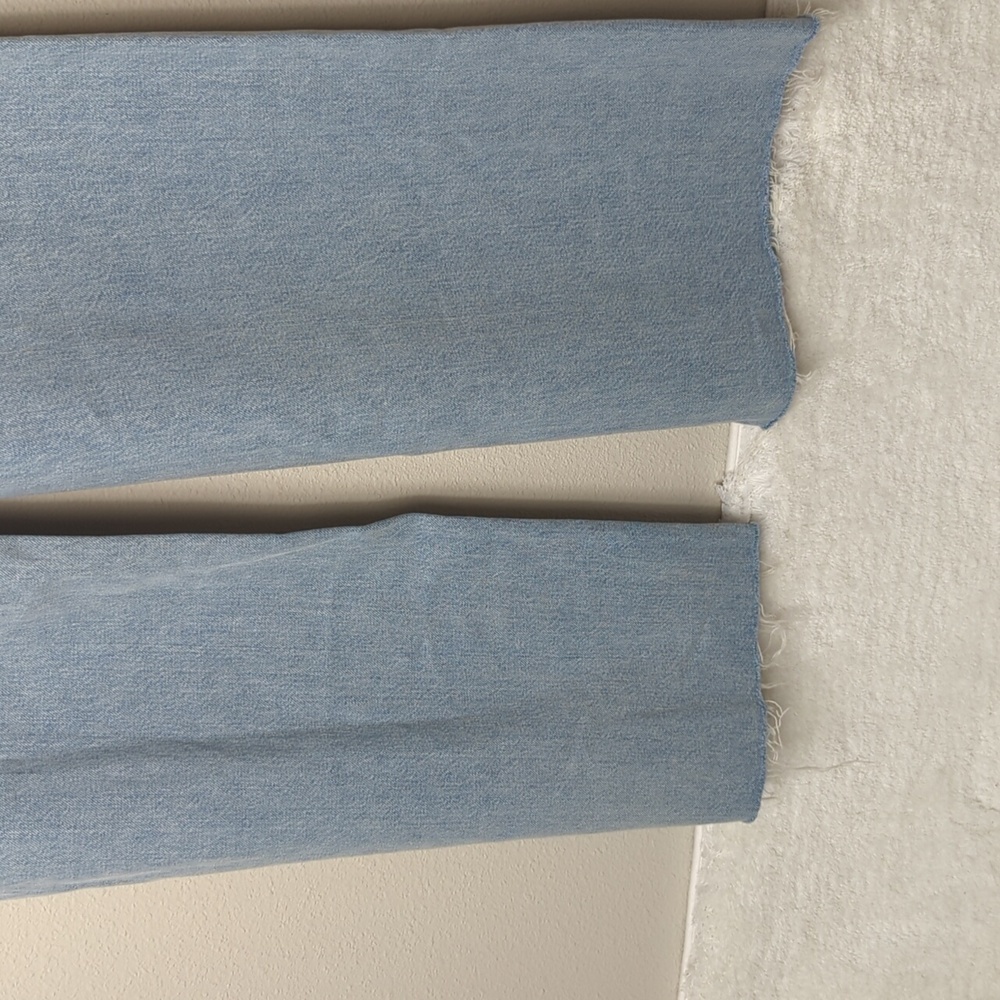 GRLFRND Wide Leg Jean Women's 30 Light Wash Denim Jeans Pants Sparkle 8 - Picture 3 of 15